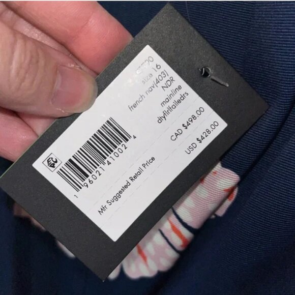 kate spade Dotty Floral Faille Dress 16 NWT - Picture 9 of 13